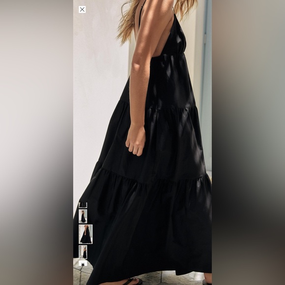 *NWOT* Paneled Midi Dress - Picture 4 of 7